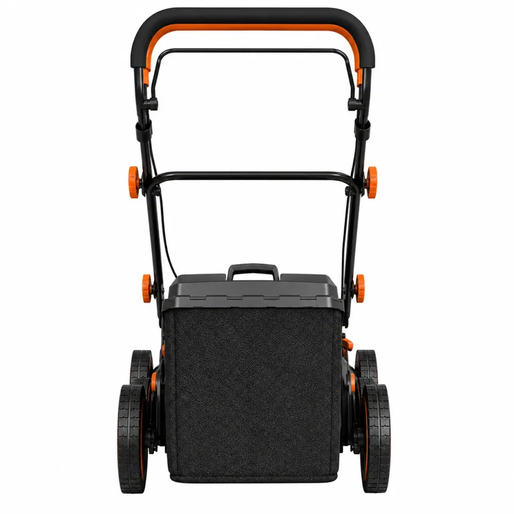 mowex walk behind lawn mower with grass catcher1